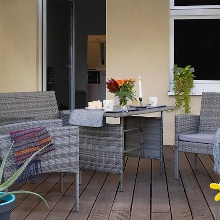 Md-7 Lutherstrasse 15 - Luxus-wasserbett-smarttv-terrasse-2schlafzimmer Apartment